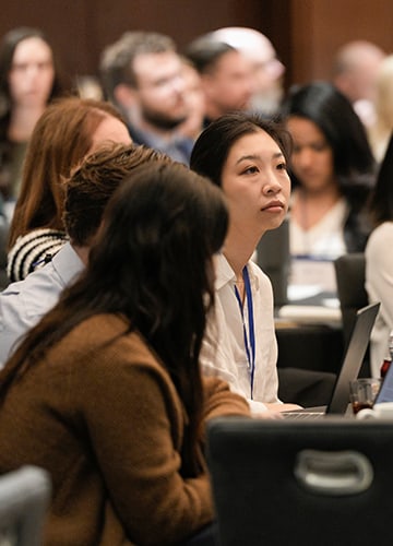 attendees at annual IAD meeting